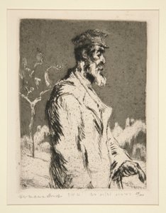 Férfi figura, félhosszú