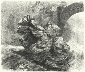 Frederick Barbarossa megfulladt a Szaleph folyóban a harmadik keresztes hadjáratban, 1190