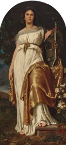 Polihimnia. alkotó: Hermann von Kaulbach