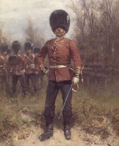 A Grenadier Gárda egyik tisztjének portréja