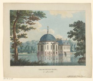 Trompenburg birtok Trompenburgh a Gravelandben (cím az objektumon)