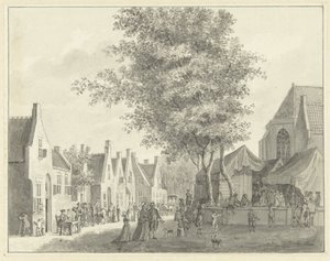 Piac Valkenburg faluban