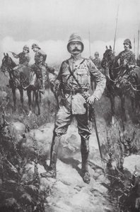 Lord Kitchener a Veldton (litográfia) alkotó: Hermanus Willem (after) Koekkoek