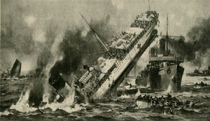 Az Anglia elsüllyedése, első világháború, 1915. november 17., 1920 c.