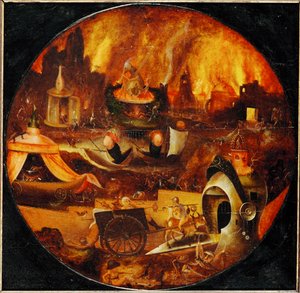 Hell (festmény tölgyfára)