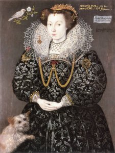 Elizabeth Brydges 1589 alkotó: Hieronimo Custodis