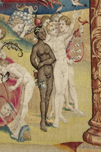 A földi gyönyörök kertje. kb. 1560 (szőttes) alkotó: Hieronymus (after) Bosch