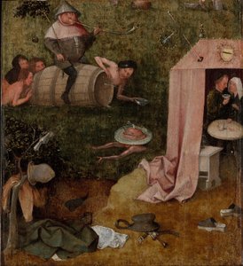 A mértéktelenség allegóriája alkotó: Hieronymus Bosch