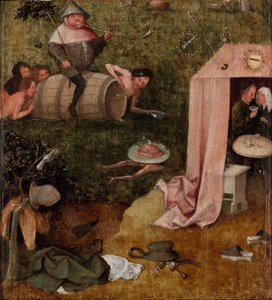 A gátlástalanság allegóriája, 1495-1500 körül (olaj, panel) alkotó: Hieronymus Bosch