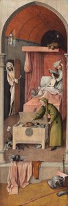A halál és a fösvény alkotó: Hieronymus Bosch