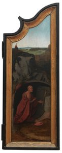 A Job Triptichon jobb oldali panele, 1500-24 körül (olaj a panelen) alkotó: Hieronymus Bosch