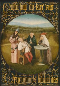 The Cure of Folly, 1494 körül (olaj, panel) alkotó: Hieronymus Bosch