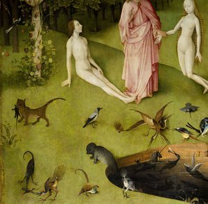 A földi gyönyörök kertje, 1490-1500 alkotó: Hieronymus Bosch