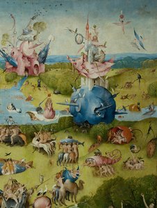 A földi gyönyörök kertje, 1490-1500 alkotó: Hieronymus Bosch