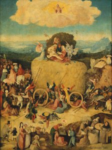 A Haywain Triptych Central panel, c. 1516 alkotó: Hieronymus Bosch