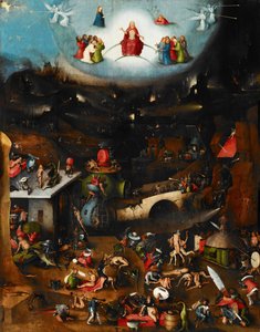 Az utolsó ítélet (középső tábla), 1482-1515 körül alkotó: Hieronymus Bosch