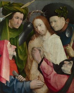 Krisztus kigúnyolása c. 1500 alkotó: Hieronymus Bosch