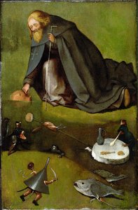 Szent Antal megkísértése alkotó: Hieronymus Bosch