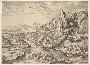 Ábrahám és Izsák az áldozat útján, 1558.