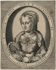 Medici Katalin, II. Henrik francia király felesége alkotó: Hieronymus Cock