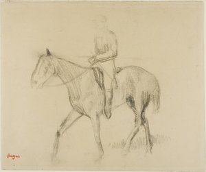 Ló és lovas alkotó: Hilaire Germain Edgar Degas