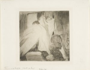A fürdő elhagyása alkotó: Hilaire Germain Edgar Degas