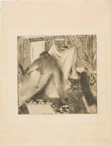 A fürdő elhagyása alkotó: Hilaire Germain Edgar Degas