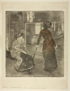 Mary Cassatt a Louvre-ban: Louvre: Az etruszk galéria