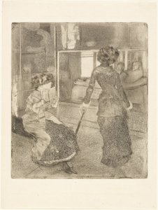 Mary Cassatt a Louvre-ban: Louvre: Az etruszk galéria alkotó: Hilaire Germain Edgar Degas