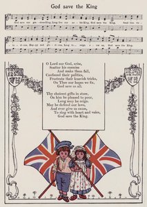 God Save The King (színes litó)