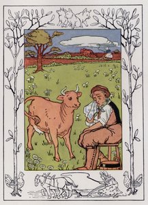 Az öreg és a felesége (színes litó)