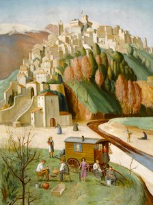 Cagnes Sur Mer, A francia riviéra, 1922-46 alkotó: Hilda Mary Harvey