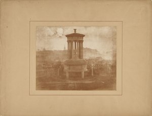 [Calton Hill, a Dugald Stewart emlékmű] alkotó: Hill and Adamson