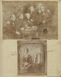 Csoportos portré. alkotó: Hill and Adamson