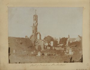 A West End of St. Andrews és a Cathedral Precinct északkeletről. alkotó: Hill and Adamson Adamson