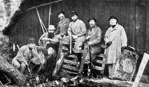 Királyi lövöldözős parti Windsorban, 1870 1910.