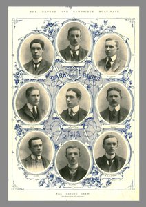Az Oxford Crew, Oxford and Cambridge Boat Race, 1898
