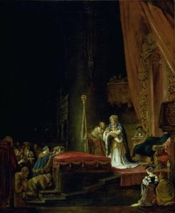 Bemutató a templomban alkotó: Hinrich Jansen