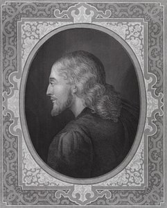 Megváltónk egyetlen igaz képmása (metszet) alkotó: Hippolyte (1797 1856) (after) Delaroche