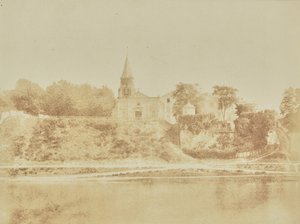 [Saint-Ouen-i templom és Chatêau] alkotó: Hippolyte Bayard