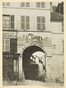Aláírás egy lókereskedő számára alkotó: Hippolyte Bayard