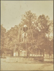 [Jean-Auguste Barre: A négy évszak szökőkútja] alkotó: Hippolyte Bayard