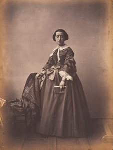 Georgina, morte à 20 ans (Georgina, 20 évesen meghalt),c. 1852 (fénykép) alkotó: Hippolyte Bayard