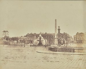 [Place de la Concorde] alkotó: Hippolyte Bayard