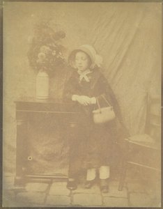 [Georgina Benoist () portréja] alkotó: Hippolyte Bayard