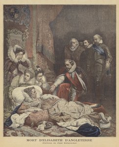 I. Erzsébet, Anglia királynőjének halála