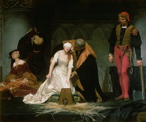 Lady Jane Grey kivégzése, 1833
