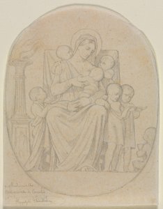 Szent Felicite és hét fia alkotó: Hippolyte Jean Flandrin