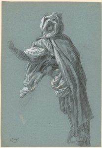 Egy arab lovas teveháton alkotó: Hippolyte Lalaisse