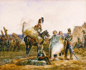 francia csapatok alkotó: Hippolyte Lecomte